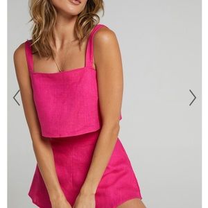 SAVE THE LIGHT TWO PIECE SET IN HOT PINK
SHOWPO